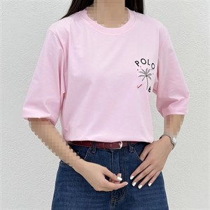 تیشرت زنانه یقه گرد polo | آی بولک
