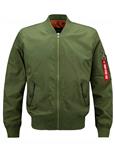 Springrain Men's Casual Stand Collar Millitary Pilot Bomber Jackets