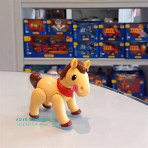 فیگوری اسب قهوه ای تولو