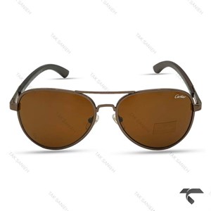 عینک خلبانی مردانه کارتیر CT2851-6 قهوه ای Cartier-9866-G