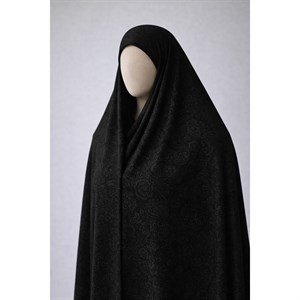پارچه چادر مشکی طرح دار برند رولنس اصل کره ای کد 103