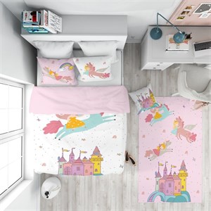 روتختی کودکانه برند مینوریا طرح دخترانه کد p-536