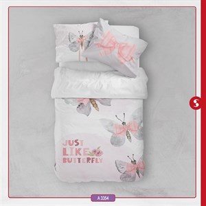 روتختی کودکانه برند مینوریا طرح پروانه کد p-461