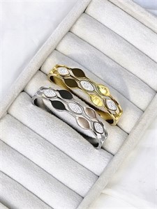 بنگل استیل زنانه کد bnza10042 گالری موژان حیدری
