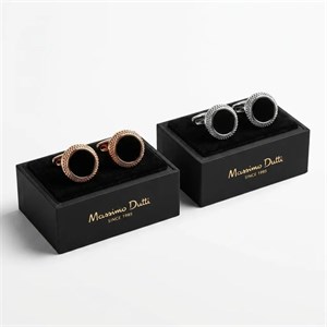 دکمه سردست لاکچری طرح اونیکس دور تراش برند Massimo Dutti