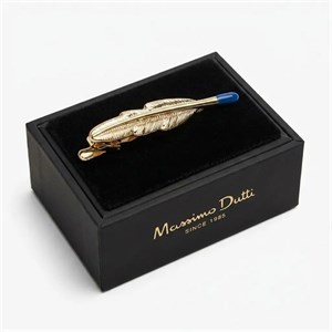 سنجاق کراوات طرح پر برند Massimo Dutti