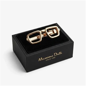 سنجاق کراوات طرح عینک برند Massimo Dutti