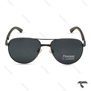 عینک دودی کارتیر خلبانی p1078 پولاریزه یو وی 400 مردانه Cartier-9985-G