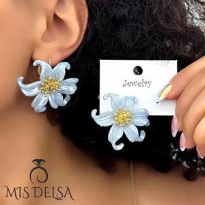 گوشواره فشن دخترانه ارکیده