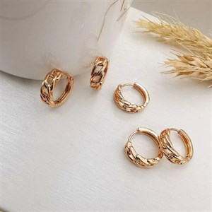 گوشواره آینه ای کارتیر ژوپینگ