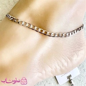 پابند زنانه ژوپینگ مدل کارتیه نقره ای رنگ کد 3991