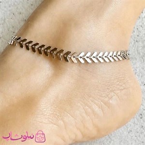 پابند زنانه ysx مدل گندم نقره ای رنگ کد 3291