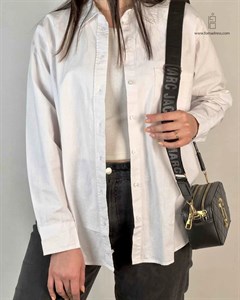 شومیز سفید بیسیک H&M