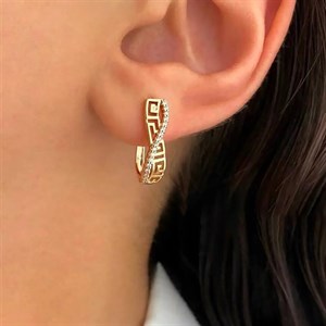 گوشواره ورساچه خطی ژوپینگ