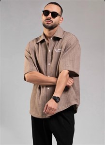 پیراهن لینن باکسی