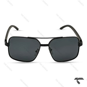 عینک دودی کارتیر مردانه P8357-1 پولار مشکی Cartier-9973-G