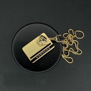 گردنبند طلایی ورساچ علیدسا 