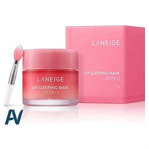 ماسک لب توت فرنگی شب لانیژ 8گرم LANEIGE