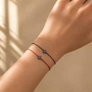 دستبند نخی دخترانه کد 1031