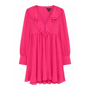 پیراهن حریر سرخابی زنانه بوهو boohoo انگلستان سایز 38