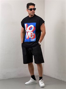 وست مردانه کبریتی Love0001