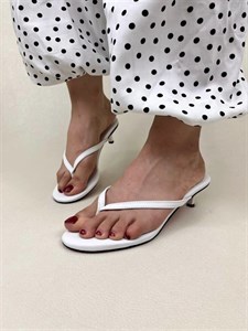 صندل زنانه پاشنه‌دار 3 سانتی انگشتی زارا ZARA کد 1609