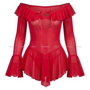 لباس خواب فانتزی قرمز برند ROOSY کد 2341