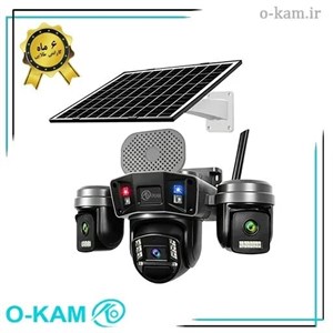 دوربین مینی اسپید دام 3 لنز سولار سیم کارتی اوکم مدل O-Kam TL4A
