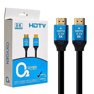 کابل HDMI 2.1 8K اکسیژن مدل OXYGEN K1 طول 1.5 متر کد 7847