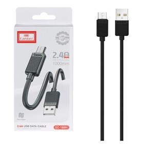کابل شارژ فست اندروید Earldom مدل EC-180M - مشکی