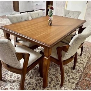 میز ناهار خوری 4نفره مدل پیچک مبلمان آپادانا مدل 606979
