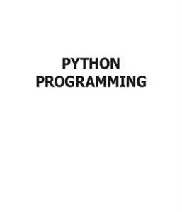دانلود کتاب Python Programming – برنامه نویسی پایتون