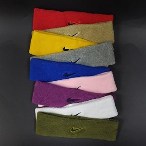 هدبند حوله‌ای ورزشی نایک NIKE رنگینرم و لطیف، جذب تعریق، مناسب باشگاه و تمرین