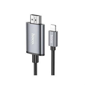 کابل تبدیل LIGHTNING به HDMI هوکو UA27 | کابل تصویر HOCO