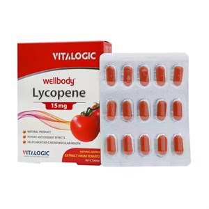قرص ول بادی لیکوپن (Lycopene) ویتالوژیک 30 عددی