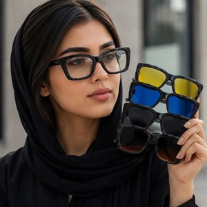 عینک طبی کاور دار برند : Rayban