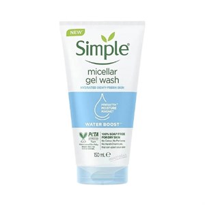 ژل شستشوی صورت سیمپل Simple مدل Water Boost حجم 150 میل