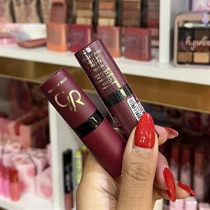 رژلب جامد مات ولوت گلدن رز اورجینال velvet golden rose