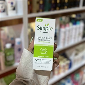 آبرسان و مرطوب کننده اورجینال سیمپل لایت مناسب پوست مختلط و چرب Simple light
