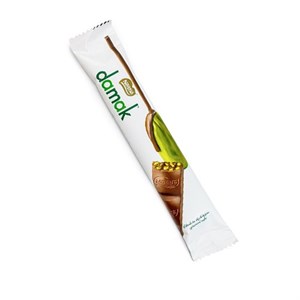 شکلات داماک قلمی  با مغز پسته وزن 18 گرم 12 عددی Nestle Damak