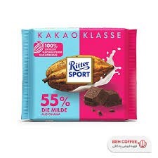 شکلات ریتر اسپرت Ritter Sport مدل Die Milde 100gr درصد 55