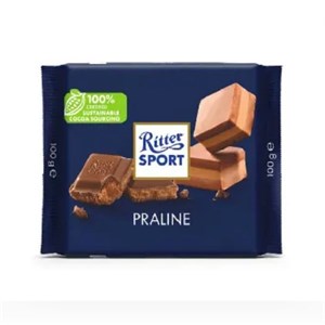 شکلات پرالین 100 گرمی ریتر اسپرت RITTER SPORT