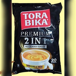 کافی میکس تورابیکا مدل پرمیوم 2 در 1 بدون شکر Torabika Premium 2 in 1 coffee mix without sugar