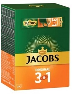 کافی میکس 3 در 1 اورجینال جاکوبز 40 عددی JACOBS