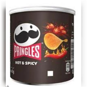 چیپس مینی پرینگلز با طعم فلفل ا Pringles باکس 12 تایی