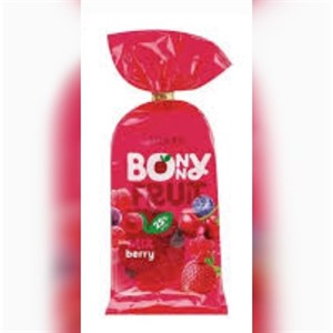 پاستیل کادویی بونی فروت روشن طعم مخلوط انواع توت ها 200 گرم ا Roshen Bonny Fruit sugar pastille with mixed berry flavor 200gr