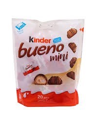 شکلات مینی کیندر شیری ایتالیایی 108 گرم ا KINDER BUENO MINI