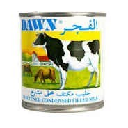 دسر شیر عسل تغلیظ شده الفجر - 387 گرم کارتن 48 عددی