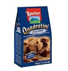 ویفر لواکر مدل کوادراتینی شکلاتی LOACKER..