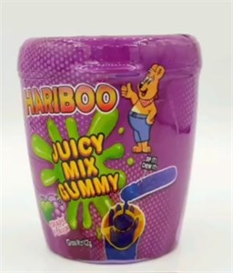 پاستیل ترش انگور هاریبو ۱۰۲ گرمی همراه با سسHARIBO.